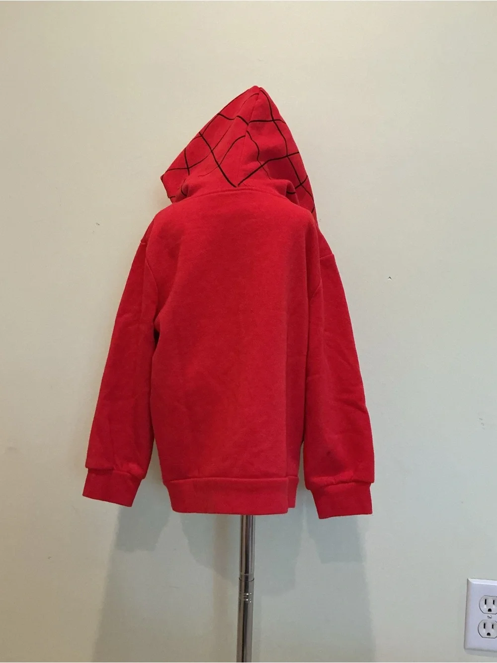 Marvel Red and Blue Spider-Man Hooded Zip Jacket - Picture 3 of 4